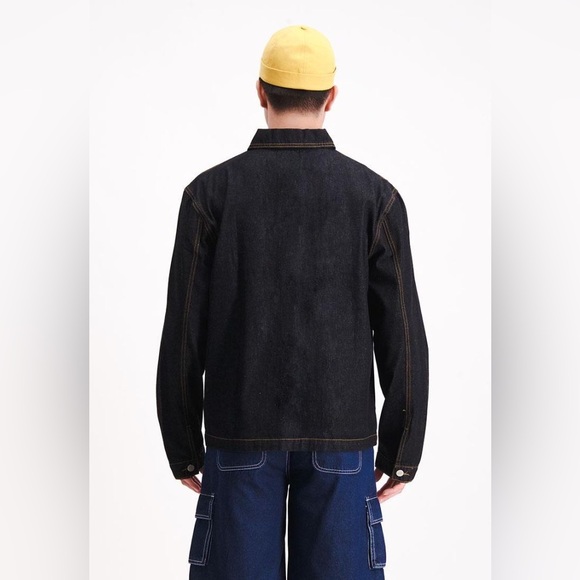 Men’s Bench Black Denim Overshirt Size Small - Picture 5 of 7